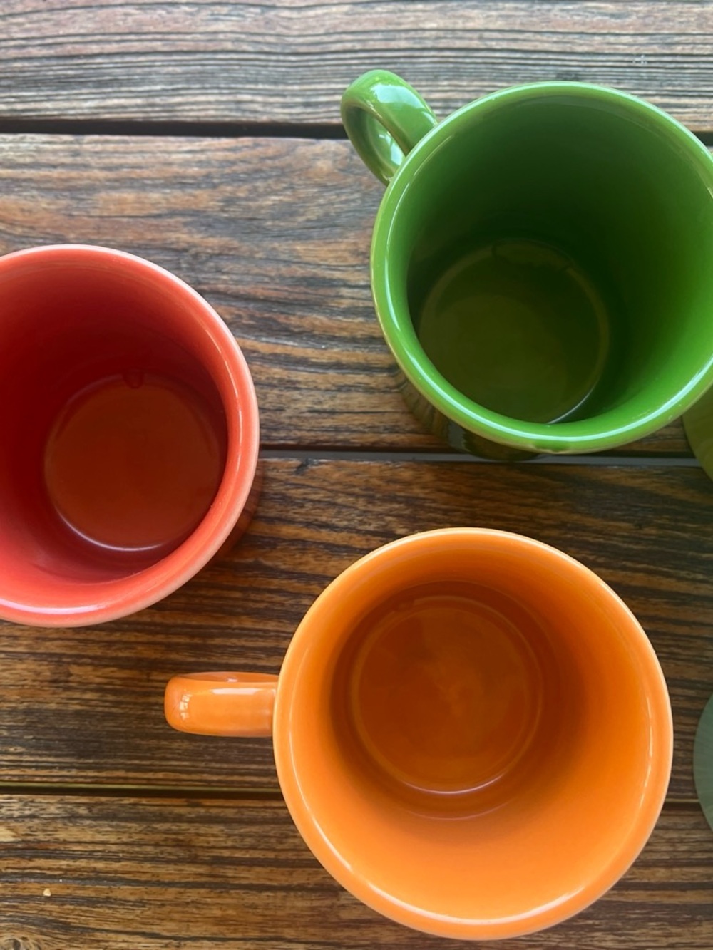 Fiestaware Mug Set of 5. Vintage 1980-1990s. - Picture 5 of 5